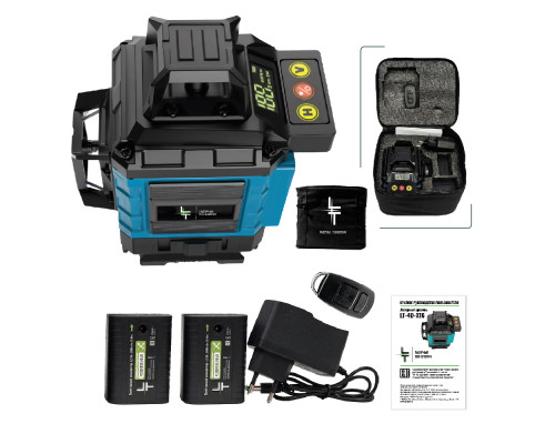 Профессиональный Лазерный уровень (нивелир) LT 4D 16 линий серии X